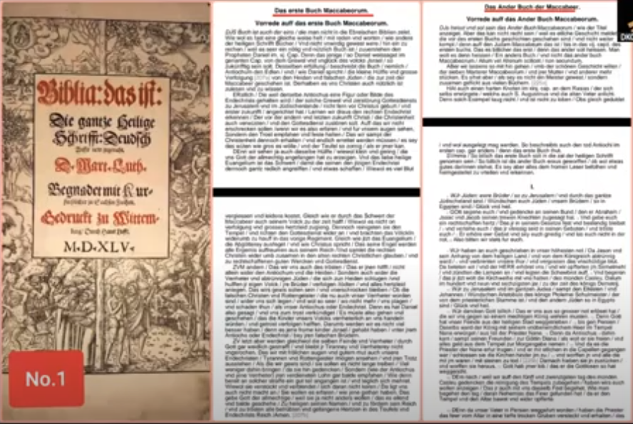 Kitab Suci John Calvin yang masih ada Kitab Makabe